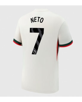 Chelsea Pedro Neto #7 Maglia Gara Trasferta Repliche 2025-26 Maniche Corte